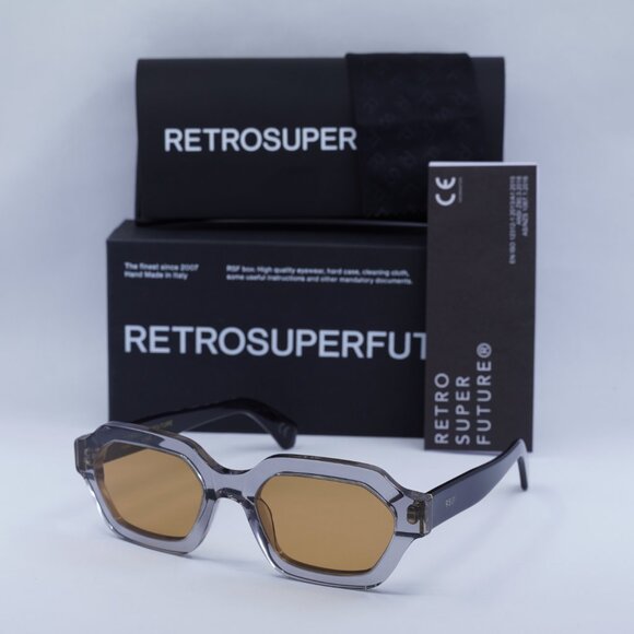 Final Price! RetroSuperFuture Pooch D2A Stilo/Black Sunglasses - Picture 4 of 10